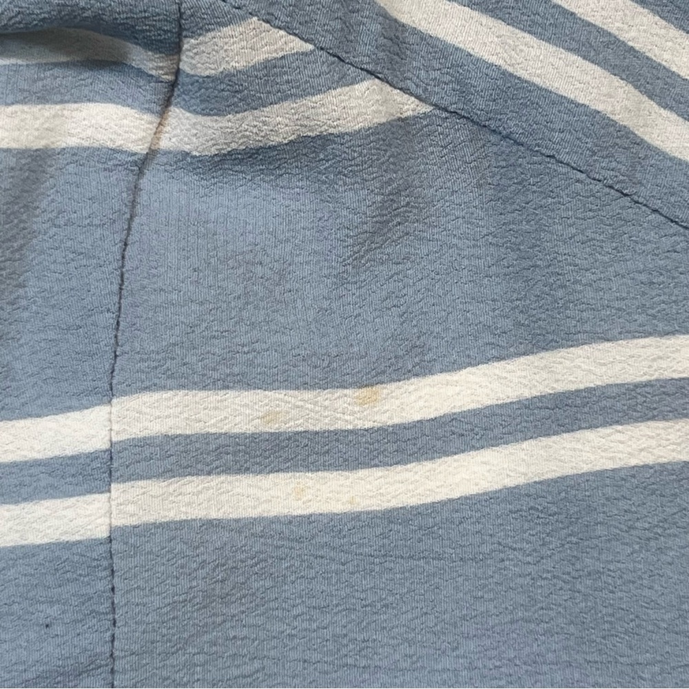 Lulus Coastal Living Light Blue and White Striped Two Piece Jumpsuit Size M - Picture 15 of 16